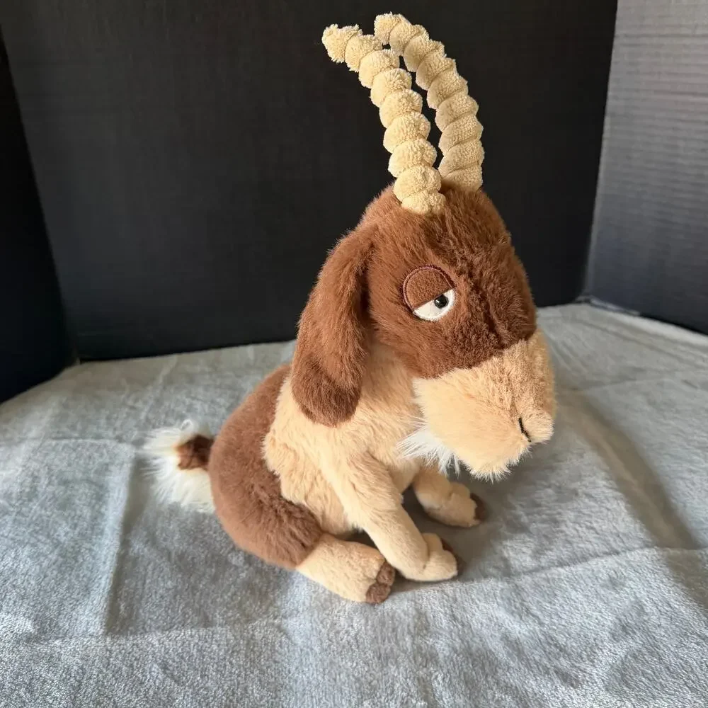 Jellycat Glenny Goat Plush Stuffed Animal Brown Cream Soft Toy With Tags